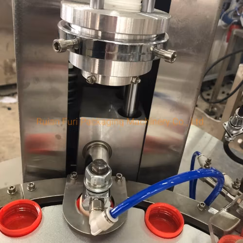 Automatic Plastic Lid Bottle Cap Skin Care Cover Cap Lining Wadding Assembly Machine